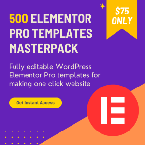 500+ elementor pro templates download